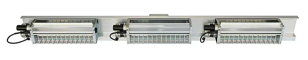 TECSYSTEM’s air-forced (AF) fan cooling systems for cast resin transformers.