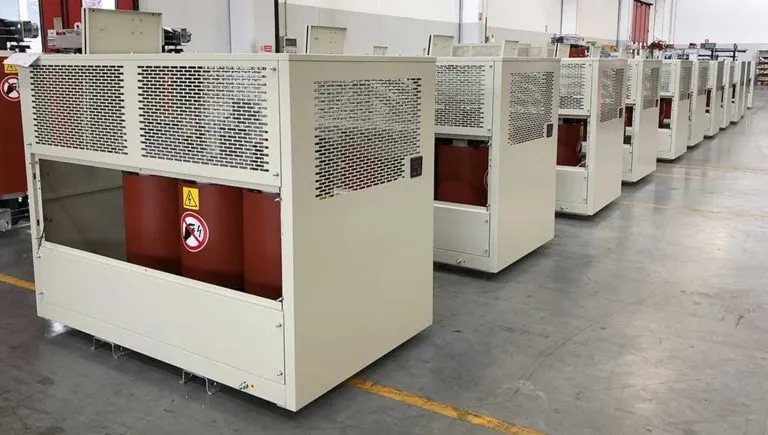 With an application in the food and beverage sector, dry-type transformers are considered ideal.