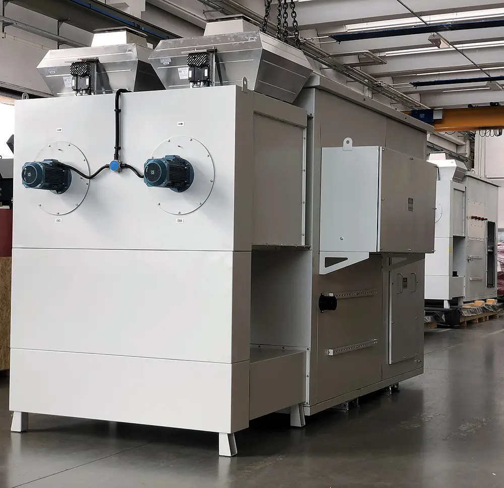 Custom built enclosures housing transformers for a specialised mining application.
