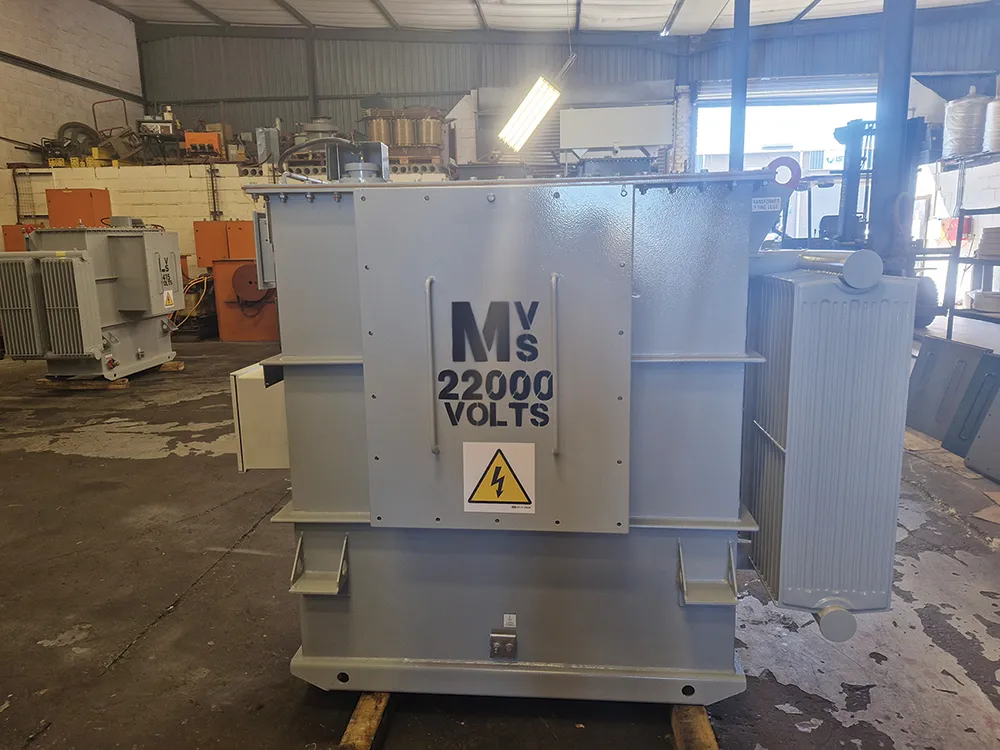 The transformers are engineered to maintain consistent performance despite the site’s known voltage supply instability.